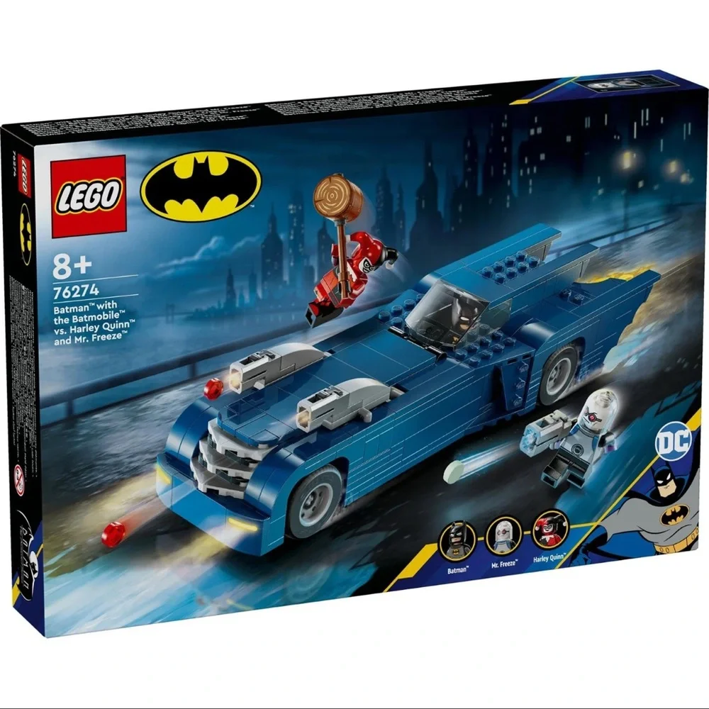 LEGO Super Heroes Batmobile Batman vs. Harley Quinn & Mr. Freeze Set 76274 - Picture 1 of 7
